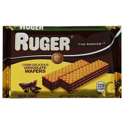 Ruger Wafer Cookie Chocolate - 2.125 Oz
