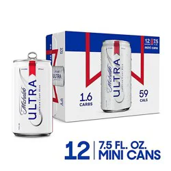 Michelob Ultra Superior Light American Lager Beer In Can - 12 - 7.5 Fl. Oz.