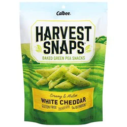 Harvest Snaps Green Pea Snacks White Cheddar 3oz - 3 Oz