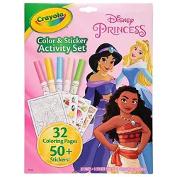 Clr/stkr Act Set Princess Fldlope - Ea