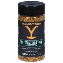 Yellowstone Seasoning Skillet Butter And Herbs - 4.7 Oz
