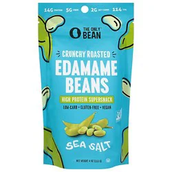 The Only Bean Edamame Roasted Crunchy Sea Salt - 4 Oz