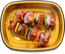 Beef Kabobs Smokey Jalapeno Marinade Up To 10% Solution - 0.50 Lb