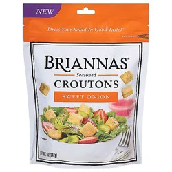 Briannas Poppy Seed Croutons - 5 Oz