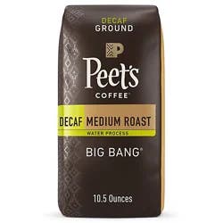 Peet's Coffee Big Bang Decaffeinated Medium Roast Ground Coffee - 10.5 Oz