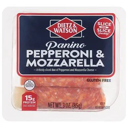 Dietz & Watson Pepper & Mozzarella Cheese Panino Sticks - 3 Oz