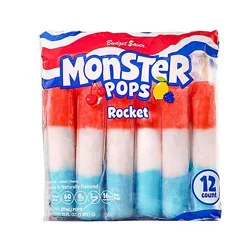 Budget Saver Monster Pops Rocket, 12ct - 12 Ct