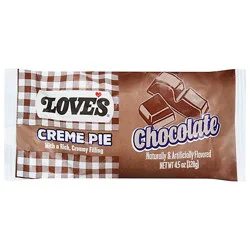 Loves Single Serve Chocolate Pie - 4.5 Oz