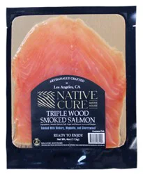 Native Cure Salmon Triple Wood Smoked 4 Oz - 4 Oz