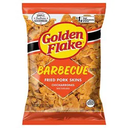 Golden Flake Bbq Pork Rind 4oz - 4 Oz