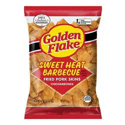 Golden Flake Sweet Heat Pork Rind 4oz - 4 Oz