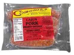 Comeaux's Cajun Smoked Pork Sausage 1lb - Lb