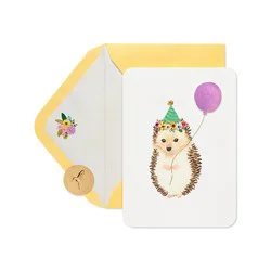 Papyrus Hedgehog Birthday Card - Each