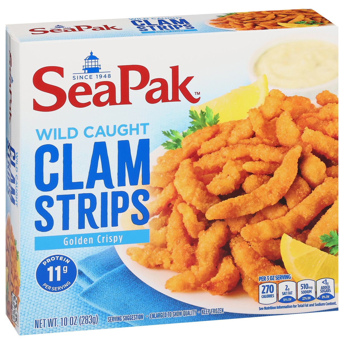 slide 10 of 13, Seapak Clam Strips - 10 Oz, 10 oz