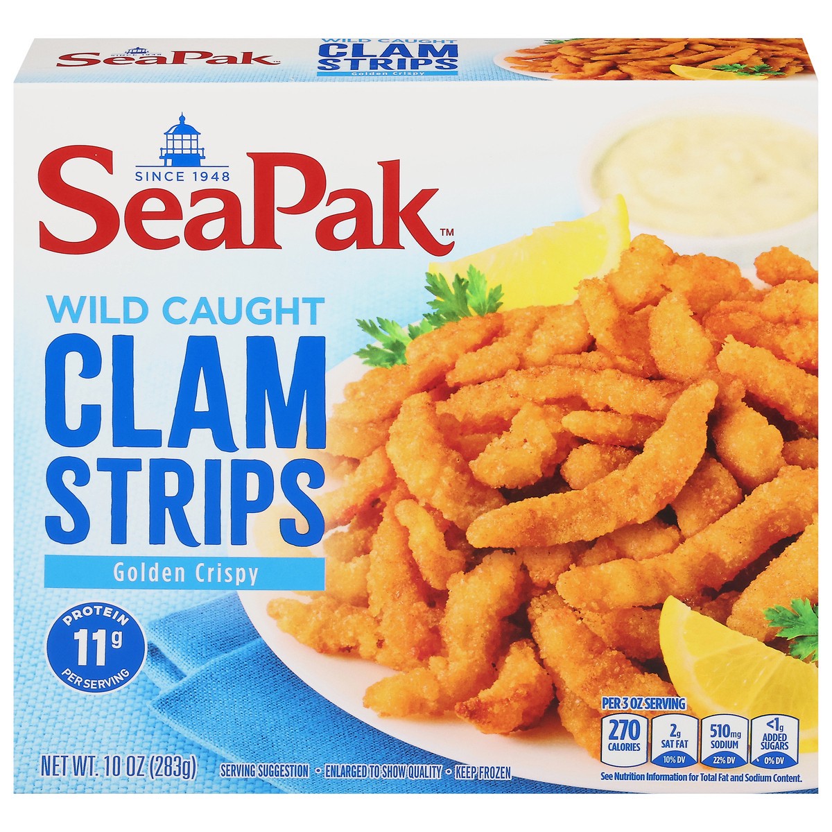 slide 7 of 13, Seapak Clam Strips - 10 Oz, 10 oz