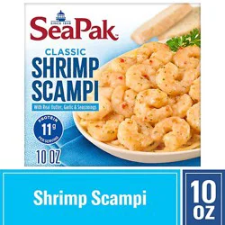Seapak Shrimp Scampi With Garlic Sauce - 10 Oz