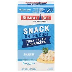 Bumble Bee Msc Sotr Ranch Tuna Salad Kit 3.5oz Each - 3.5 Oz
