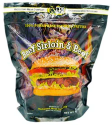 Richwood Meat Co. Beef Sirloin Patties - 42.5 Oz
