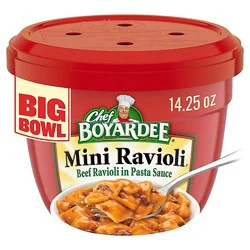 Chef Boyardee Mini Beef Ravioli In Pasta Sauce - 14.5 Oz