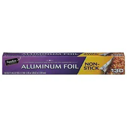 Signature Select Aluminum Foil Non Stick 130 Square Feet - 130 Sf