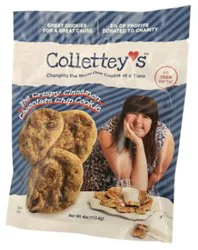 Colletteys Crispy Chocolate Chip Cinnamon Cookies - 4 Oz