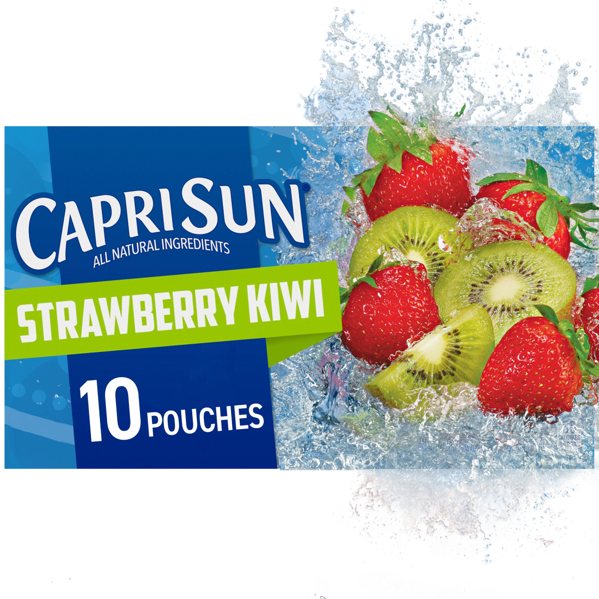 slide 1 of 8, Capri Sun Strawberry Kiwi Fruit Juice Drink, 