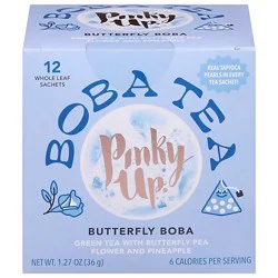 Pinky Up Tea Boba Butterfly - 12 Count