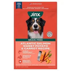Jinx Salmon Sweet Potato Carrot Grain Free Dog Food - 4 Lb