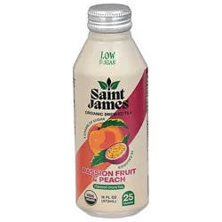 St James Green Tea Passion Fruit & Peach 16.9fz - 16.9 Fz