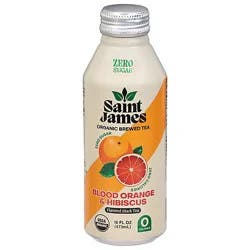 Saint James Black Tea Blood Orange & Hibiscus - 16 Fz