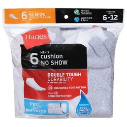 Hanes Mn N/s Wht W/gfb - Ea