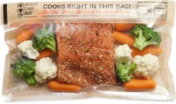 Salmon & Veg Bag California Garlic - Lb