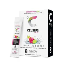 Celsius Dragonfruit Lime Energy Sticks 14 Ct - Ea