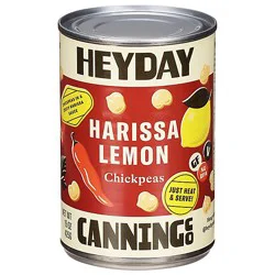 Heyday Canning Co Chickpeas Harissa Lemon - 15 Oz