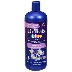 Dr Teal's Kids 3 In 1 Bath With Melatonin 20 Oz - 20 Oz