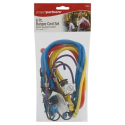 Bungee Cord Set - 6pk - Ea