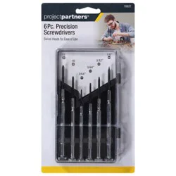 6 Pc Precision Driver Set - Ea