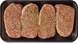 Pork Loin Chops Boneless Lemon Pepper Seasoning - Lb