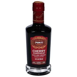 Ponti Condiment Cherry Rich And Creamy - 8.5 Fz