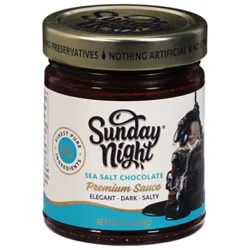 Sunday Night Sauce Chocolate Seasalt - 10 Oz