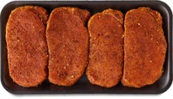 Pork Loin Chops Boneless Bbq Pepper Medley Seasoning - Lb