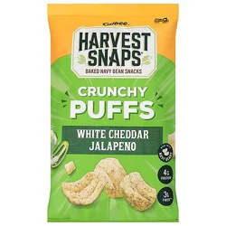 Harvest Snaps Snack Selects White Cheddar Jalapeno - 4.2 Oz
