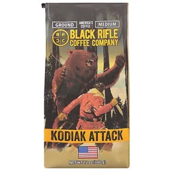 Black Rifle Ground Coffee Medium Kodiak Attack - 12 Oz