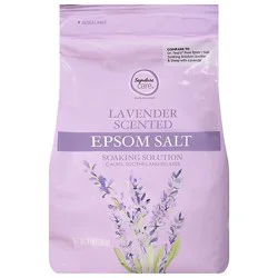 Signature Care Lavender Epsom Salt Box 3 Lb - 3 Lb