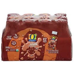 O Organics Milk Aseptic Chocolate Low Fat - 12-8 Fz