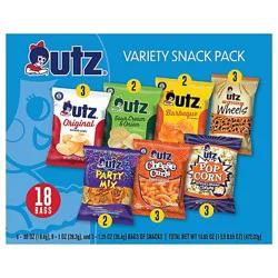 Utz Variety Snack Pack 18ct - 18 Ct