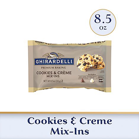 slide 1 of 1, Ghirardelli Cookies & Creme Mix-ins - 8.5 OZ, 8.5 oz