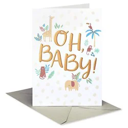American Greetings Baby Shower Card - Each