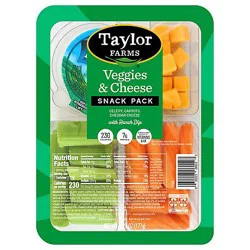 Taylor Farms Veggies & Cheese Snack - 6.25 Oz