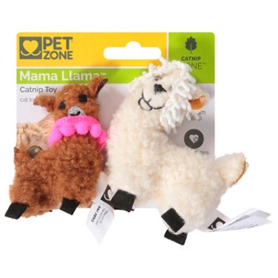 slide 1 of 1, Pet Zone Mama Llama 2pk Cat Toy - Ea, 1 ct